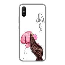 Чехол с печатью для Xiaomi Redmi 9A - (Мода) (AlphaPrint) (Коронавирус)