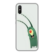 Чехол с картинкой "Одноглазый Планктон" на Xiaomi Redmi 9A (Милый Планктон)