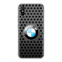 Чехол для Редми 9А - с принтом БМВ (AlphaPrint) – Знак БМВ