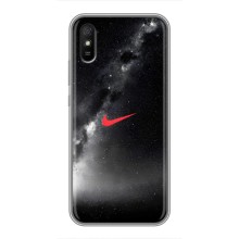 Чохол для Xiaomi Redmi 9A - з принтом Найк (AlphaPrint) (Найк червоний)