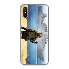 Чехол с принтом (Русский корабль...) для Редми 9А (AlphaPrint) – Русский корабль