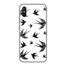 Чехол с птицами на Xiaomi Redmi 9A (VPrint) – Ласточки