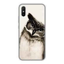 Чехол с птицами на Xiaomi Redmi 9A (VPrint) – Сова