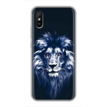 Чехол со Львом для Xiaomi Redmi 9A (VPrint) – Синий Лев