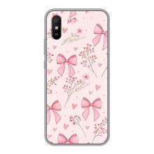Чехол банты для Xiaomi Redmi 9A – Банты с цветами