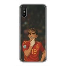 Чехол с футболистом Ламин Ямаль Xiaomi Redmi 9A (Ямаль аниме)