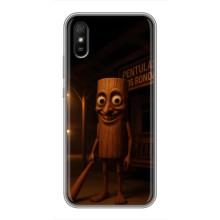 Чехол с мемом Тралалело тралала на Xiaomi Redmi 9A (Тунг тунг тунг сахур)