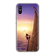 Чехол с мультфильмом Моана Xiaomi Redmi 9A (Моана в море)