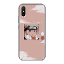 Чохол з картинкою Наруто Аніме для Xiaomi Redmi 9A (Наруто с тучками)