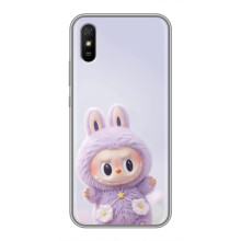 Чехол с принтом Лабубу для Xiaomi Redmi 9A – Фиолетовый Лабубу