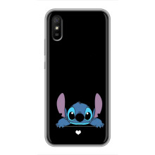 Чехол с принтом Стич на Xiaomi Redmi 9A (Стич на черном)