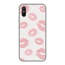 Чехол с розовым рисунком для Xiaomi Redmi 9A – Розовые губы