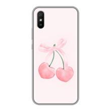 Чехол с розовым рисунком для Xiaomi Redmi 9A – Розовые вишни