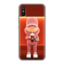 Крутые Чехлы Луи Виттон для Xiaomi Redmi 9A (AlphaPrint) (С Кофе)