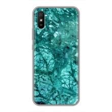 Мраморный чехол на Xiaomi Redmi 9A (VPrint) (Зеленый мрамор)