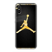 Силиконовый Чехол Nike Air Jordan на Редми 9а (Джордан 23)