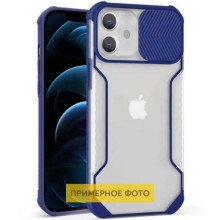 Чехол Camshield matte Ease TPU со шторкой для Xiaomi Redmi Note 9 4G / Redmi 9 Power / Redmi 9T (Синий)