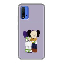 Чехлы для Xiaomi Redmi 9T - Bearbrick Louis Vuitton (PREMIUMPrint) (Дружба Беарбрик)