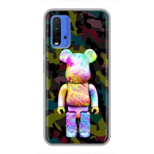 Чехлы для Xiaomi Redmi 9T - Bearbrick Louis Vuitton (PREMIUMPrint) (Яркий Bearbrick)