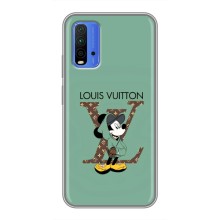 Чохли Луі Вітон для Xiaomi Redmi 9T (AlphaPrint - LOUIS VUITTON) (Міккі Маус LV)