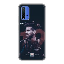 Чехлы Месси для Xiaomi Redmi 9T (AlphaPrint) (Месси 10)