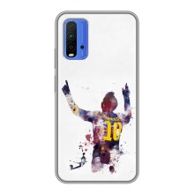 Чехлы Месси для Xiaomi Redmi 9T (AlphaPrint) (Messi Barca)