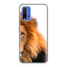 Чехлы с картинками животных Xiaomi Redmi 9T (Лев грива)