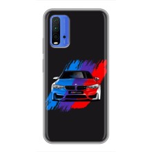 Чохол BMW для Сяомі Редмі 9Т – Кольорова БМВ