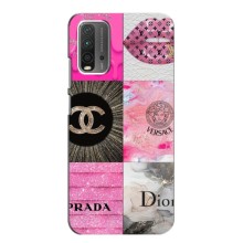 Чехол (Dior, Prada, YSL, Chanel) для Xiaomi Redmi 9T – Модница