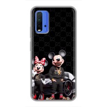 Чехол Disney Mouse Xiaomi Redmi 9T (PREMIUMPrint) (Семья Маусов)