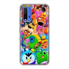 Чехол для Xiaomi Redmi 9T Бравл Старс (VPrint)