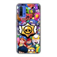 Чехол для Xiaomi Redmi 9T Бравл Старс (VPrint)