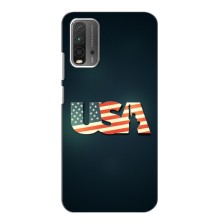 Чохол Прапор USA для Xiaomi Redmi 9T – USA