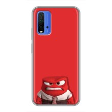 Чехол Головоломка для Xiaomi Redmi 9T - (AlphaPrint) – Гнев