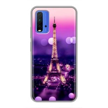 Чехол Эйфелева Башня для Xiaomi Redmi 9T - (AlphaPrint) (Париж Башня)