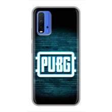Чеjхол PUBG для Сяомі Редмі 9Т (AlphaPrint) (Лого PUBG)