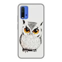 Чохол з пташками на Xiaomi Redmi 9T (VPrint) (Мила Сова)