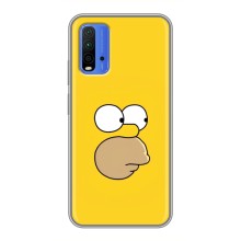 Чехол с Симпсонами для Xiaomi Redmi 9T (VPrint) (Гомер)