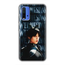 Чохли Венсдей на Xiaomi Redmi 9T Уенсдей (AlphaPrint) (Венздей кішка)