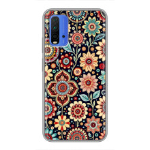 Чохол з принтом Килим для Xiaomi Redmi 9T – Квітковий килим