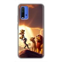 Чехол Король лев на Редми 9Т (Рождение Симбы)