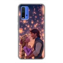 Чехол Рапунцель для Xiaomi Redmi 9T (Принцесса и принц)