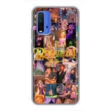 Чехол Рапунцель для Xiaomi Redmi 9T (Рапунцель коллаж)
