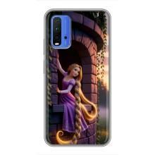 Чехол Рапунцель для Xiaomi Redmi 9T (Рапунцель на башне)