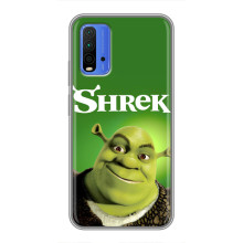 Чехол с мультфильмом Шрек на Xiaomi Redmi 9T – Шрек