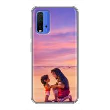 Чехол с мультфильмом Моана Xiaomi Redmi 9T (Моана и Симеа)