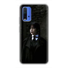 Чехол с дизайном Венздей 2 на Xiaomi Redmi 9T (Уэнсдей в костюме)