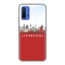 Чехол с картинкой ФК Ливерпуль на Редми 9Т – Город Liverpool