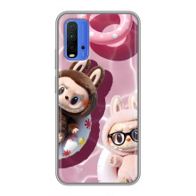 Чехол с Лабубу на Xiaomi Redmi 9T (Игрушка Лабубу)