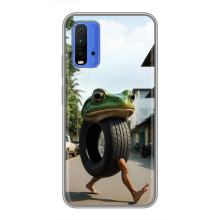 Чехол с мемами тралалело тралала для Xiaomi Redmi 9T – Бонека амбалабу